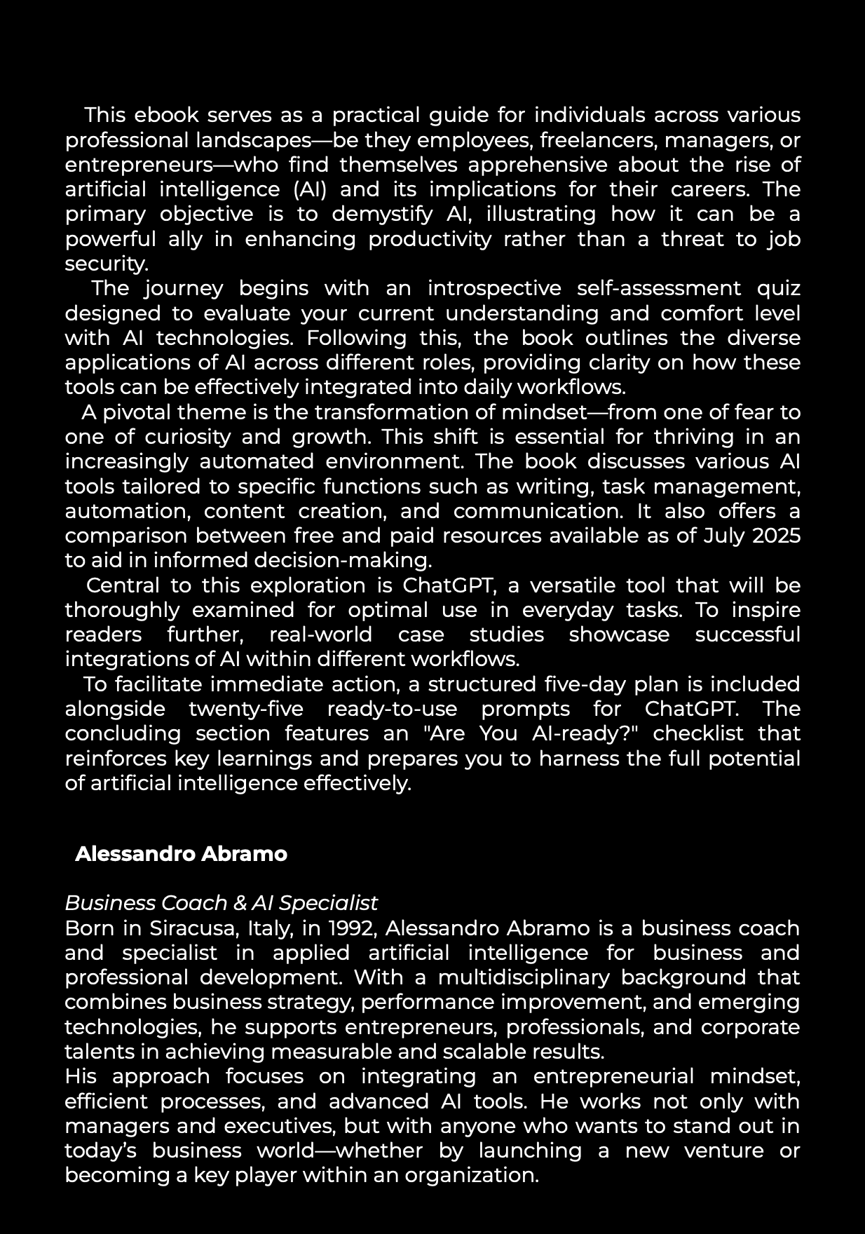 AI Power Business Moves – A Playbook for Business Owners & Managers